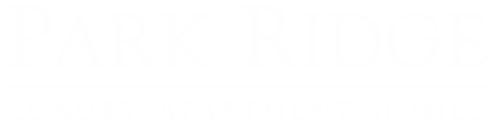 A logo for Park Ridge Luxury Apartment Homes.